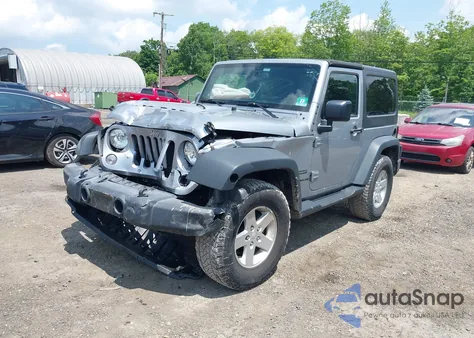 2014 Jeep Wrangler Sport z USA, uszkodzony, nr VIN 1C4GJWAG1EL289034